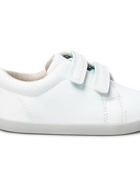 Ten Little White Velcro Everyday Sneakers Sz 12